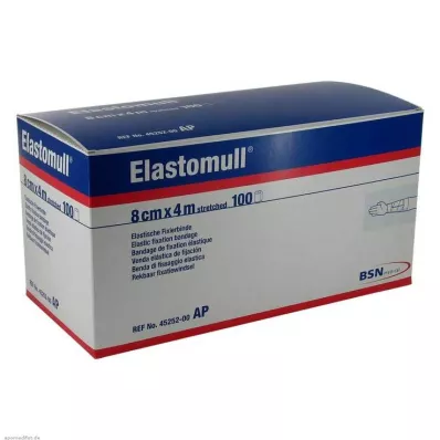 ELASTOMULL 8 cmx4 m elastik sabitleme bandı 45252, 100 adet ELASTOMULL 8 cmx4 m elastik sabitleme bandı 45252, 100 adet