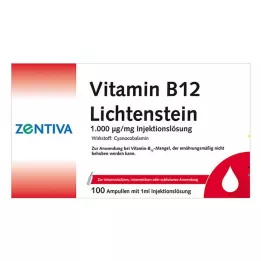 VITAMIN B12 1.000 μg Lichtenstein ampulleri, 100X1 ml