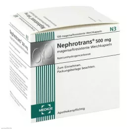 NEPHROTRANS mideye dayanıklı kapsüller, 100 adet