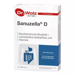 SANUZELLA D Selüloz Kapsüller, 60 adet
