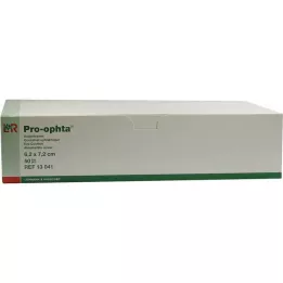 PRO-OPHTA Yastık 6,2x7,2 cm steril olmayan, 50 adet