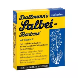 DALLMANNS Sage Bonbons şekersiz, 20 adet