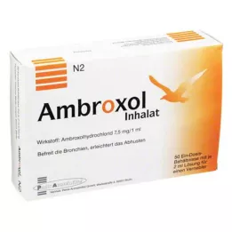 AMBROXOL Nebulizatör için inhalasyon solüsyonu, 50X2 ml