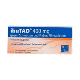 IBUTAD 400 mg ağrı ve ateş için, film kaplı tabletler, 50 adet
