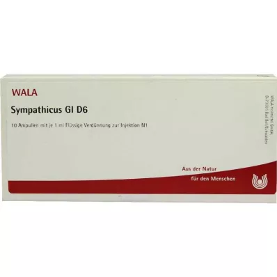SYMPATHICUS GL D 6 ampul, 10X1 ml SYMPATHICUS GL D 6 ampul, 10X1 ml