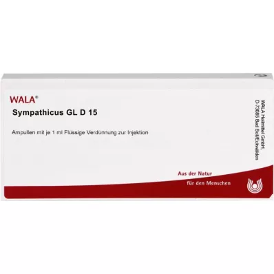 SYMPATHICUS GL D 15 ampul, 10X1 ml SYMPATHICUS GL D 15 ampul, 10X1 ml