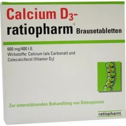 CALCIUM D3-oransal efervesan tabletler, 20 adet