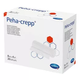 PEHA CREPP Sabitleme bandajı 8 cmx4 m, 20 adet