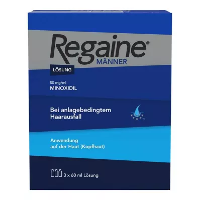REGAINE Erkek Çözümü, 3X60 ml REGAINE Erkek Çözümü, 3X60 ml