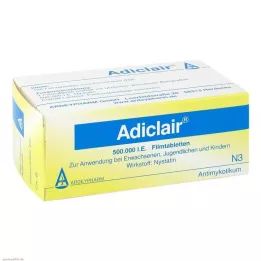 ADICLAIR Film kaplı tabletler, 100 adet
