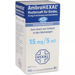 AMBROHEXAL Çocuklar için öksürük şurubu, 100 ml