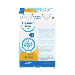 FRESUBIN ENERGY DRINK Çok meyveli içecek şişesi, 4X200 ml