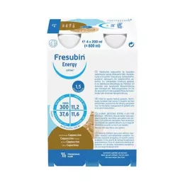 FRESUBIN ENERGY DRINK Cappuccino içme şişesi, 4X200 ml