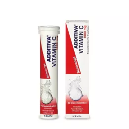ADDITIVA C Vitamini Kan Portakalı Efervesan Tablet, 20 adet