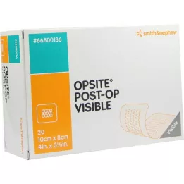 OPSITE Gönderi-OP Görünür 8x10 cm bandaj, 20 adet