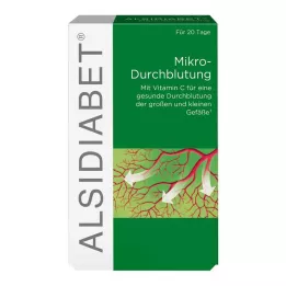 ALSIDIABET Diyabetik Mikro Dolaşım Kapsülleri, 60 adet