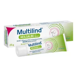 MULTILIND Nistatin ve çinko oksit içeren şifalı merhem, 25 g