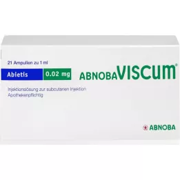 ABNOBAVISCUM Abietis 0,02 mg ampul, 21 adet