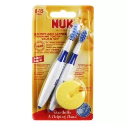 NUK Diş bakımı öğrenme seti blister, 2 parça