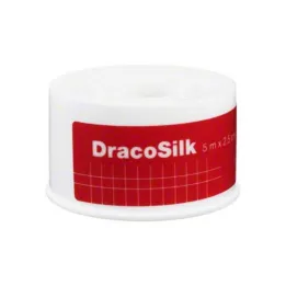 Dracosilk rulo alçı 5m x 2,5 cm, 1 adet