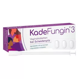 KADEFUNGIN 3 vajinal tablet, 3 adet