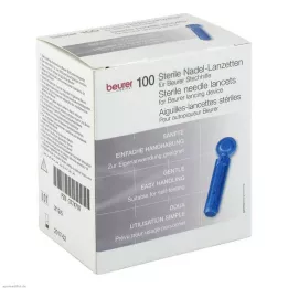 BEURER İğne lansetleri steril, 100 adet