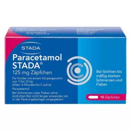 PARACETAMOL STADA 125 mg fitil, 10 adet