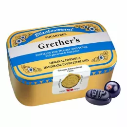 GRETHERS Siyah Frenk Üzümü Gümüş zf.Geçmiş.Tin, 440 gr