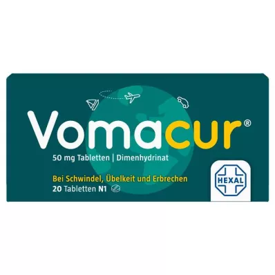VOMACUR Tabletler, 20 adet VOMACUR Tabletler, 20 adet