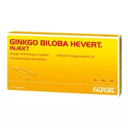 GINKGO BILOBA HEVERT Enjeksiyon ampulleri, 10 adet