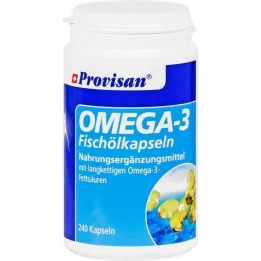 PROVISAN Omega-3 balık yağı kapsülleri, 240 adet