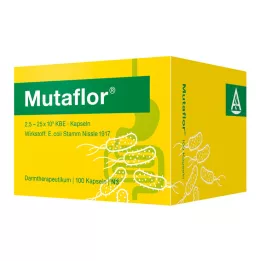 MUTAFLOR mideye dayanıklı sert kapsüller, 100 adet