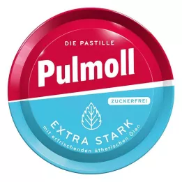 PULMOLL Ekstra güçlü şekersiz şekerler, 50 gr