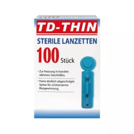 GLUCO TEST Lansetler, 100 adet