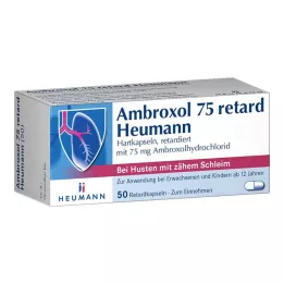 AMBROXOL 75 retard Heumann kapsülü, 50 adet