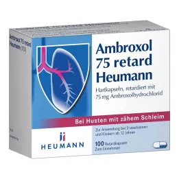 AMBROXOL 75 retard Heumann kapsülü, 100 adet
