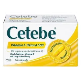 CETEBE C vitamini sürekli salımlı kapsüller 500 mg, 60 adet