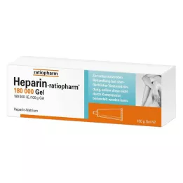 HEPARIN-RATIOPHARM 180.000 IU jel, 100 g