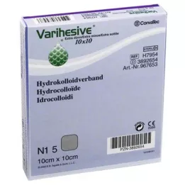 VARIHESIVE ekstra ince 10x10 cm HKV hidroaktif, 5 adet