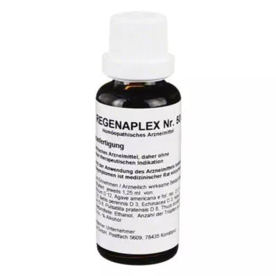 REGENAPLEX No.50 e damla, 30 ml REGENAPLEX No.50 e damla, 30 ml