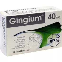 GINGIUM Film kaplı tabletler, 50 adet