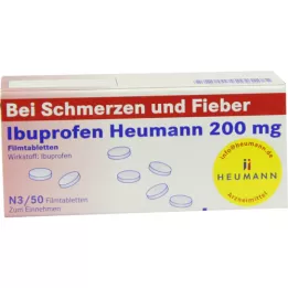 IBUPROFEN Heumann 200 mg film kaplı tablet, 50 adet