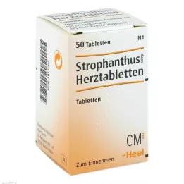 STROPHANTHUS COMP.Kalp tabletleri, 50 adet