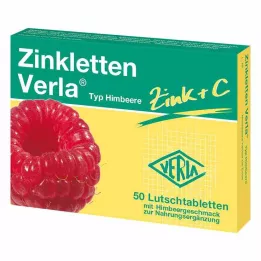 ZINKLETTEN Verla Ahududu Pastilleri, 50 adet