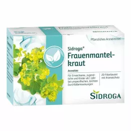 SIDROGA Ladys Mantle Çay Filtre Poşetleri, 20X1,0 g