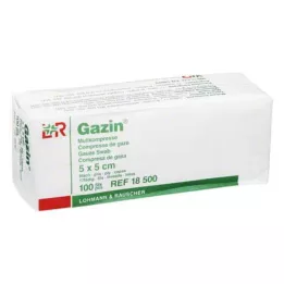 GAZIN Gazlı bez komp. 5x5 cm steril olmayan 8 katlı operasyon, 100 adet