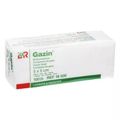 GAZIN Gazlı bez komp. 5x5 cm steril olmayan 8 katlı operasyon, 100 adet GAZIN Gazlı bez komp. 5x5 cm steril olmayan 8 katlı operasyon, 100 adet