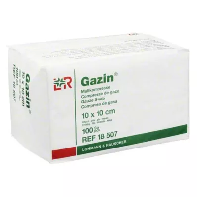 GAZIN Gazlı bez komp. 10x10 cm steril olmayan 12 katlı operasyon, 100 adet