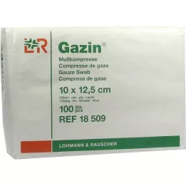 GAZIN Gazlı bez bileşimi 10x12,5 cm steril olmayan 12 kat çalışma, 100 adet