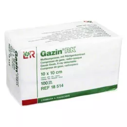 GAZIN Gazlı bez komp. 10x10 cm steril olmayan 12 katlı RK, 100 adet